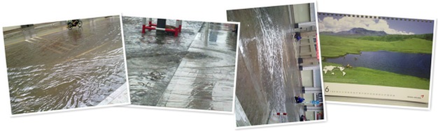 查看 暴雨后的街道