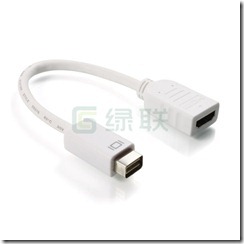 MINI DVI to HDMI转换线 